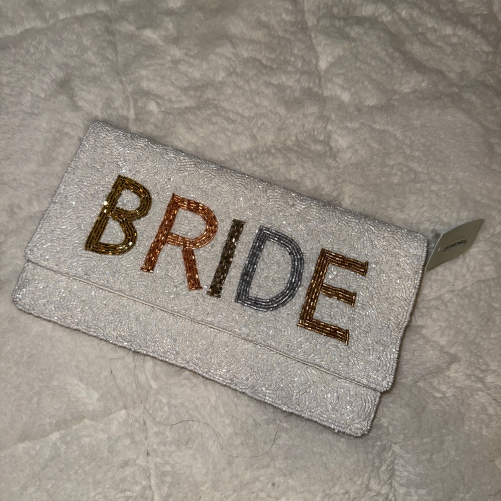 Bride Beaded Clutch